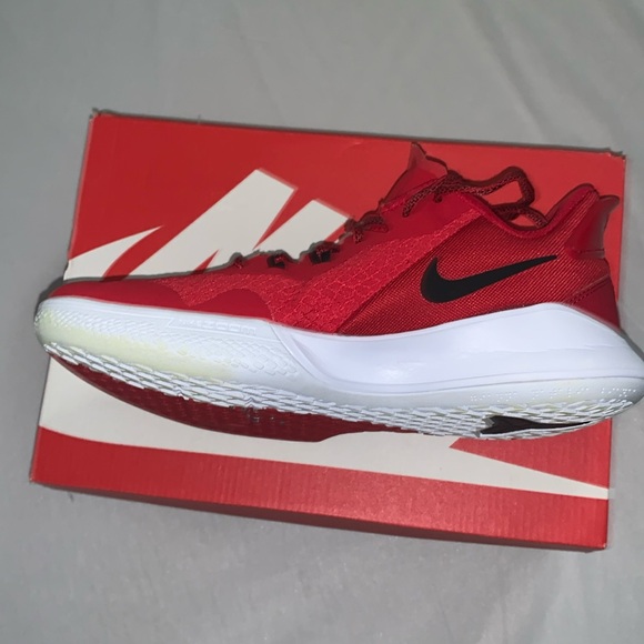 Nike Mamba Fury Team Gym Red USED men’s size 7.5 - Picture 3 of 9